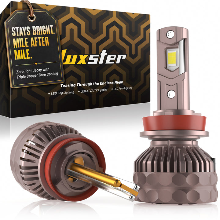 LUXSTER 2026 Ultra 80,000LM LED Headlight Bulbs, Punisher Pro Upgrade, 2 Pack