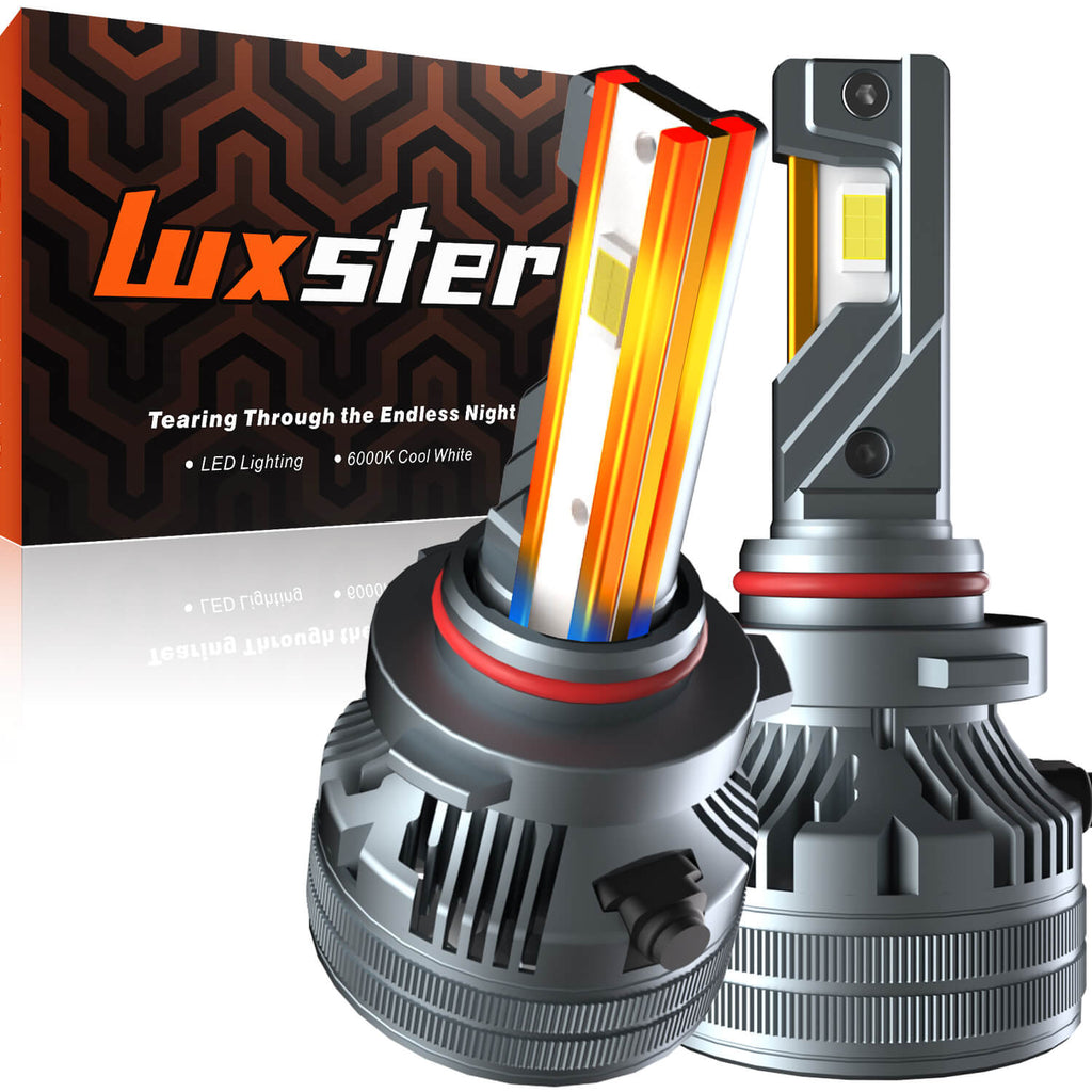 LUXSTER Punisher 40000LM Fit for 2012 Ford Edge LED Headlight Bulbs - Low Beam and High Beam-wo/HID Headlamps