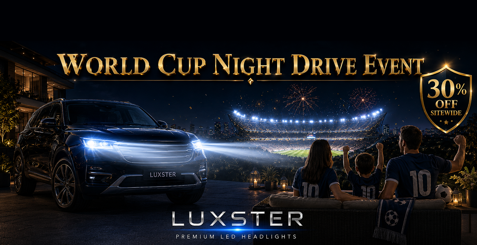 Luxster LED headlight sale
